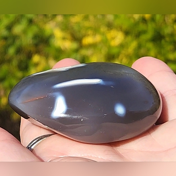 🦋🦋🦋 3/$25---Beautiful Orca Agate Palm Stone #2 - Picture 14 of 14